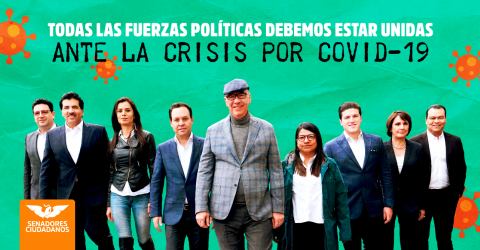 Fuerzas políticas unidas por COVID19